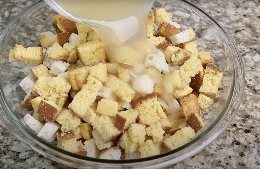 ingredients for cornbread dressing 